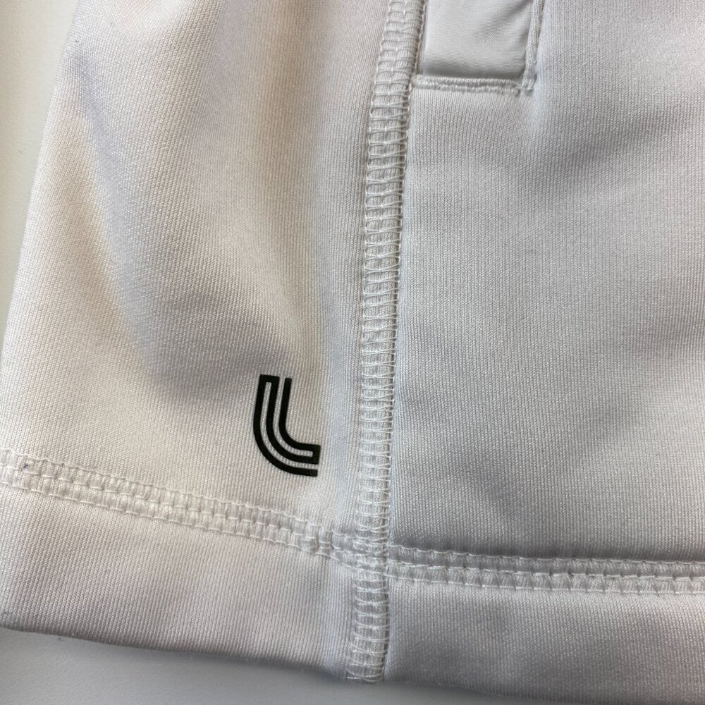 Lole Women's White Zip Front Hooded Long Sleeve Athletic Jacket Size M #1149 - Picture 3 of 16